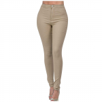 Naiste vabaaja p&uuml;ksid Slim Fashion Fit Elastsed Teksad P&uuml;ksid Pliiatsp&uuml;ksid XL