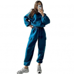 2 tk/komplekt naiste top p&uuml;kste komplekt kapuutsiga pikkade varrukatega elastne mansett kapuuts Pingutusn&ouml;&ouml;r veniv k&otilde;rge v&ouml;&ouml;kohaga pahkluu rihmaga p&uuml;ksid Sport Fitnessi dressid L punane