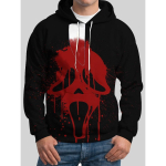 L&otilde;vi 3D-prindiga meeste kapuuts vabaaja s&uuml;gistalvine loom hunt pullover kapuutsiga pikkade varrukatega mood trend Spordir&otilde;ivad dressipluus S