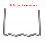100 tk Kuum klammerdaja plastiparandus standardne eell&otilde;igatud laineklambrid kaitseraua kere remont 0,6 mm 0,8 mm laine klambrid keevitustraat 0.6mm Small waves