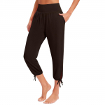 Naiste mood &uuml;hev&auml;rvilised vabaaja lahtised kerged jooga 9/10 p&uuml;ksid taskutega S kohv