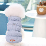 Pehmed Soojad Koerariided Talve Polsterdatud Kutsika Kassi Mantli Jakk V&auml;ikestele Keskmistele Koertele Chihuahua Prantsuse Buldog Puudel Vest Lemmiklooma R&otilde;ivad XS