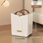 M&auml;&auml;rdunud pesukorv, pesu hoiukorv, kodune pesukorv, pesukorv extra Large-coffee Handle valge