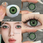 EYESHARE Colored Contact Lenses Blue Contact Lenses Cyan Fashion Contact Lenses Gray Eyeglass Lenses Brown Natural Eyeglass Lenses 1 Pair 0