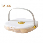 K&uuml;lmkapp Toidukarp Suure mahutavusega v&auml;rskelt s&auml;iliv plastik Keskkonnas&otilde;bralik ajastatud k&uuml;lmutatud kaose pelmeenide hoiukarp Majapidamistarbed Single Layer valge