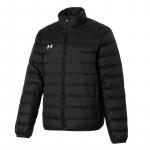 Under Armour &uuml;hev&auml;rviline k&otilde;rge kraega spordituulekindel soe p&uuml;stjope unisex jope must 23600804-001 M