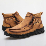 Poolsaapad Nahast kingad meestele vabaaja saapad Ehtsad Oxfordsi &auml;rinahast kingad Suured saapad 46