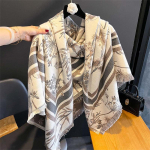 Luksuslik kaubam&auml;rk Cashmere Naiste lilleline sall Talvine soe sall ja m&auml;his Bandana Pashmina Naine Foulard Square Paks tekk Pont&scaron;o