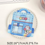 10 tk loomingulised koolikotid kujuga k&uuml;psised kommid plastikust lukuga kotid maiustused pakkekotid lastep&auml;evaks t&uuml;drukutele sangaga kingitused