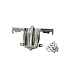 Harley Twin Cam 00-17 Touring Electra Glide Dyna Fat Bob Breakout jaoks m&otilde;eldud Chrome'i kraani-/t&otilde;steploki aktsent trimmikate