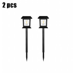 2/4/6 tk P&auml;ikeseenergia aiavalgusti aia muru kaunistuslamp v&auml;listingimustes veekindel valgustus sise&otilde;ue valgustamiseks 2PCS