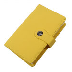 Paberraha album 100 paberraha kollektsioon 50 valget sisulehte lahtiste lehtedega PU-kaaned paberraha kollektsiooni album kompaktne ja kaasaskantav kollane