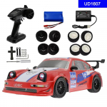 Uus RC v&otilde;idus&otilde;iduauto 1/16 t&auml;isskaala 4WD 60km/h RC Car High Speed ​​2,4G harjadeta 4WD Flat Running Drift kaugjuhtimispult autopoisile m&auml;nguasi kingitus UD1607 1 Battery punane
