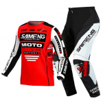 motokrossi k&auml;igukomplekt lastele 4 5 6 7 8 9 10 11 12 13 aastat Noor laps Mootorrattapoiss t&uuml;druk Jersey Pant Kits v&otilde;istluskost&uuml;&uuml;m Off-road Enduro MX MTB S-20