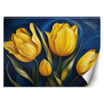 Tapeet Tulbid looduslilled 100x70 kollane