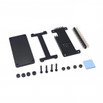 Raspberry Pi Zero/2W alumiiniumsulamist soojust hajutav &uuml;mbris 2W01 with pin header