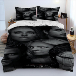 Uus film The Vampire Diaries voodipesukomplekt &Uuml;hekohaline Kaksik T&auml;issuuruses Kuninganna Kuningas Suuruses Voodikomplekt T&auml;iskasvanud Laps Magamistuba Tekikotikomplekt Kodutekstiil EU Twin 135x200cm