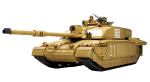 TAMIYA Military Miniature Series Briti armee peamine lahingutank Challenger 2 Iraq War Spetsifikatsioon Plastmudel 35274 1/35 No.274 beige