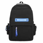 Keskkooli koolikott Meeste suure mahutavusega kiri seljakott Naiste seljakott S must