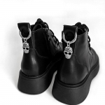 1 tk eemaldatav metallist Punk Skull Martin saapad jalatsid pandlad kaunistus ripats Martin saapad kingatarvikud Y2K peoehted