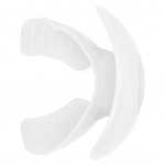 Professionaalne sportlik suukaitse jalgpall poks TPR hambakaitse noortele t&auml;iskasvanutele Blanc valge