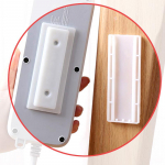 Seina pistikupesa pandla vaba punch pistikupesa hoidik kaabel pannal seinaraam laadimisriiul pistikupesa t&ouml;&ouml;riist valge