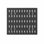 1 tk hoiuriiul, must t&ouml;&ouml;riistatahvel, seinale kinnitatav korraldaja riiulid, kodutarbed, hoiualused, tuba, perforeeritud tahvel, garaaž, plastk&ouml;&ouml;k 19.5*22cm