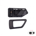 BDP1447-1 eesmine vasakpoolne siseukse k&auml;epideme avaja must Citroen Berlingo MK1 1996-2011 Peugeot Partner MK1 1996-2015 914394 jaoks