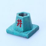 Teelaua kaunistuse aksessuaarid 1 tk. Mini, kivil&otilde;vi j&auml;ljendav t&ouml;&ouml;laud, loominguline isiksus sobib elutuppa, magamistuppa kirjutuslaud