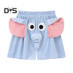 Meeste pidžaamap&uuml;ksid multifilmi elevandikujundusega elastsed v&ouml;&ouml;kohaga vabaaja l&uuml;hikesed p&uuml;ksid tugevdatud taskutega. L