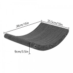 Wall mounted felt cat platform combination curved platform felt cat platform cat climbing frame home use