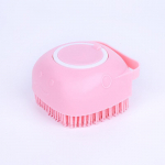 Lemmiklooma vannitamishari Pehme silikoonist masseerija du&scaron;igeel vannipintsel Puhastusvahendid Kamm koera kassi puhastamiseks hooldusvahendid