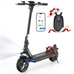 ISINWHEEL GT1 Maastikuratas Elektrit&otilde;ukeratas 800W Mootor 48V10Ah Aku 10 TOLLI Maastiku &Otilde;hkrehvid Linnaliikluse E-t&otilde;ukeratas must