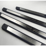 For Skoda Karoq Accessories car door sill scuff plate protcover cover Threshold pedal exterior car-styling parts 2018 h&otilde;be