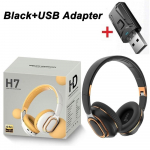 H7 TV Bluetooth K&otilde;rvaklapid Traadita K&otilde;rvaklapid Mikrofoniga USB Adapteriga Peakomplekt M&uuml;rasummutav Stereo Kokkupandav Bass TV K&otilde;rvaklappidele