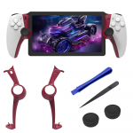 Playstationi portaali asendus&uuml;mbrise kate, PS 5 portaali kaasaskantav PS5 tarvikud, &uuml;mbrise kaane vahetus punane