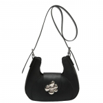 Poolkuu Kaenlaalune Kott Naistele PU Nahast &Otilde;lakott Crossbody Kott Kaenlaalune Kott Luksuslik Mood