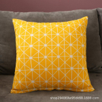 P&otilde;hjala stiilis linane padjap&uuml;&uuml;r logoga koju ja diivanile 40x40 cm Pillowcase