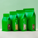 50 tk v&auml;rvilisi alumiiniumfooliumist Ziplock-kotte teep&auml;hklite teravilja kohviubade s&auml;ilitamiseks. Paksendatud korduvkasutatav p&uuml;stise tihendiga kott. 16x26x8cm roheline