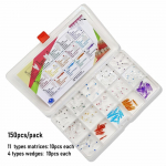 1 pack Dental Clear Matrix Anterior PosteriorFit Bioclear BT Transparent Matrices Bow Class Restoration Black Triangle Teeth Molar DGNTMYXP 1 pack