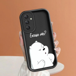 Pehme silikoonist ruudukujulise redeliga printimismustriga telefoni korpus T&auml;iskaanega kaamera p&otilde;rutuskindel kaitse kummist &uuml;mbris Samsungile Samsung A10 pruun