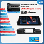 Ossuret 10.25 autoraadio BMW 3. seeriale E90(2005-2012) Ilma originaalekraanita(Ainult vasakpoolse rooliga s&otilde;idukid)toega Carplay Intelligent Android Auto 4W 4G 32G