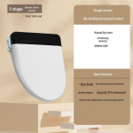 110V nutikas tualettiste: Automaatne &uuml;lest&otilde;stmine, Kiirk&uuml;te, Elektriline loputus, Kuivatamine, Soojendusega iste