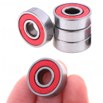 5 tk Red Abec-7 608Rs rula rull-tihendiga kuullaagrid 8X22X7Mm One Size