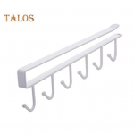 Kohvitassi hoidik riidepuu konks roostekindel tugev kandev&otilde;ime lihtne paigaldada kapi alla kruusihoidik riiul Unilateral valge