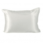 Kunstsiidist padjap&uuml;&uuml;r L&auml;ikiv Jahutav Padjakate Standardm&otilde;&otilde;t 20 x 26 &Uuml;hev&auml;rviline Sile Padjakate Juustele Ja Nahale must