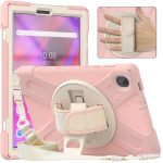 Lenovo Tab K10 / M10 Plus silikoonist + PC-st kaitsev tahvelarvutikott(Must) For Lenovo Tab K10 / M10 Plus must