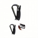 1 tk Multifunktsionaalne autoprillide klamber Autoprillide klamber Loov praktiline s&otilde;idukiklamber S&otilde;iduki prillide klamber must