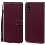 Telefonikott Xiaomi Redmi 7A 7 A jaoks Matt TPU Pehme Kate Nahast Rahakott Klappkott Xiomi Redmi 7A Redmi7A Koti Fundas P&otilde;rkeraud For Redmi 7A