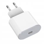 Kiirlaadija 20W - Phonillico&reg; - Valge - USB-C - &Uuml;hilduv iPhone 16-ga - 40g valge